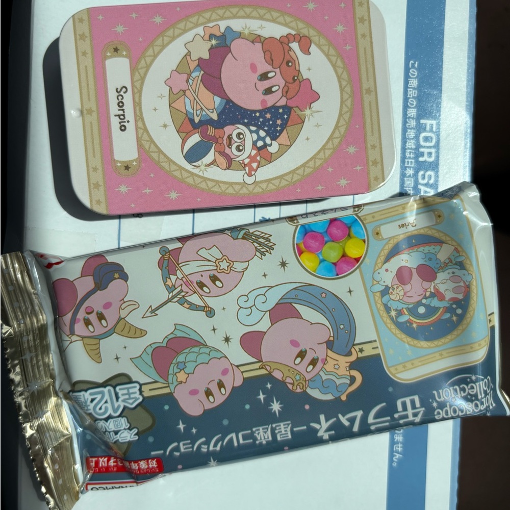 Kirby Zodiac Tin and Candy Set